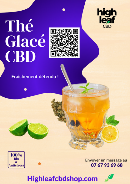 Thé vert CBD 30%" Pur Détente"