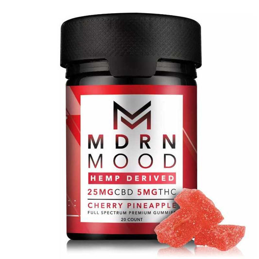 MDRN MOOD-Boite de 20 gummies 25Mg CBD/ 5Mg THC